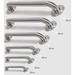 Поручень прямий Ø32 мм 12x30 см, для людей з обмеженими можливостями 120300 Noksi Поручень прямий Ø32 мм 12x30 см, для людей з обмеженими можливостями 120300 Noksi