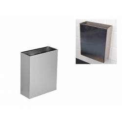 Урна для сміття 16 л, настінна з нержавіючої сталі 519400 Noksi