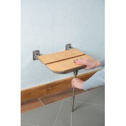 Стул откидной для душа из композитного материала, для людей с ограниченными возможностями 147303 Noksi