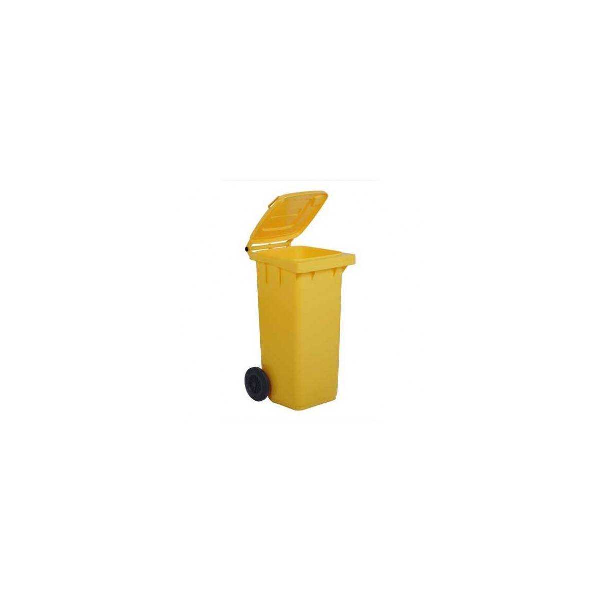 Контейнер для мусора 120л (5050Y) (Желтого цвета) 5050Y Mar Plast
