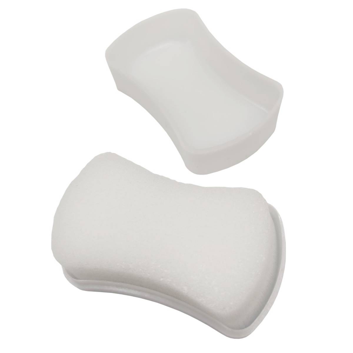 Губка для догляду за взуттям в пластиковому футлярі F-SS HSG