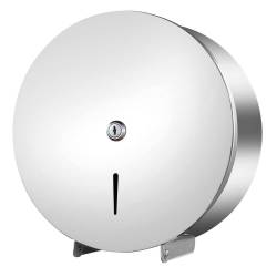 Диспенсер туалетного паперу Jumbo WС нержавіюча сталь Ø20cm - УЦІНКА 209401 Noksi