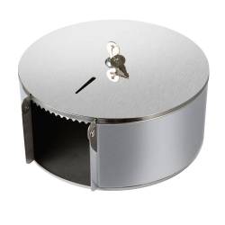 Диспенсер туалетной бумаги Jumbo WC нержавеющая сталь Ø25cm 208400 Noksi Диспенсер туалетной бумаги Jumbo WC нержавеющая сталь Ø25cm 208400 Noksi