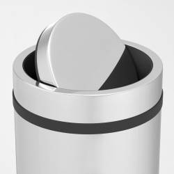Відро для сміття 45 л, з поворотною кришкою, нержавіюча сталь 515400 Noksi Відро для сміття 45 л, з поворотною кришкою, нержавіюча сталь 515400 Noksi