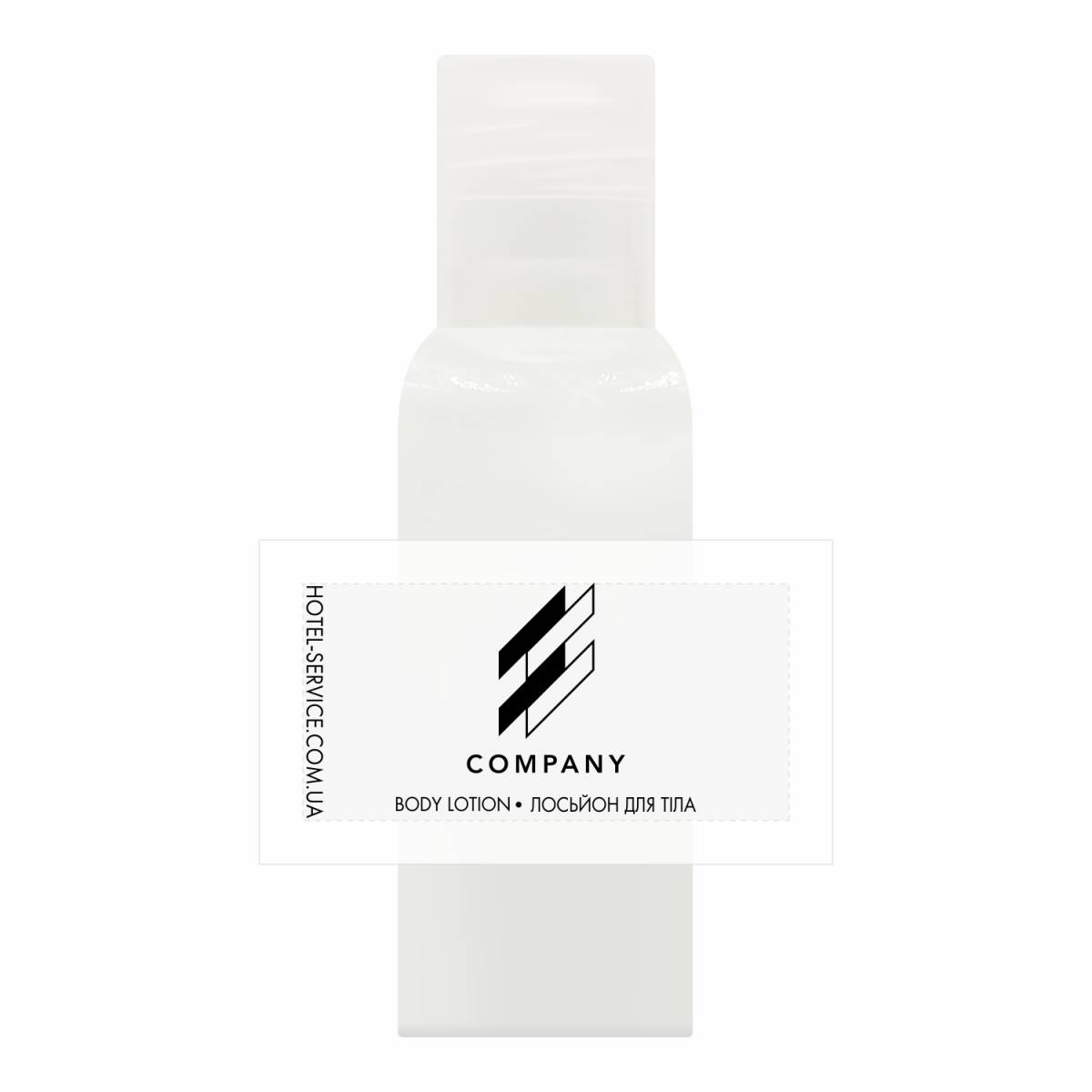 Лосьон для тела 30 мл с логотипом на бумажной этикетке B-BL30LP HSG