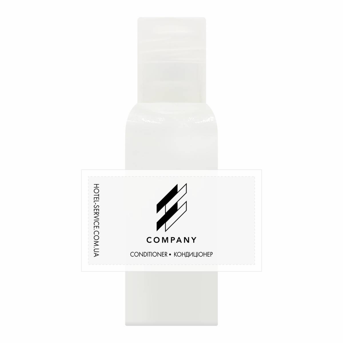 Кондиционер для волос 30 мл с логотипом на бумажной этикетке B-CR30LP HSG