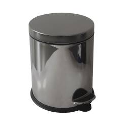 Відро для сміття, урна з педаллю 3 л, нержавіюча сталь - УЦІНКА 409400 Noksi