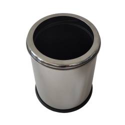 Мусорное ведро 12 л с кольцом зажимом, нержавеющая сталь 469400 Noksi Мусорное ведро 12 л с кольцом зажимом, нержавеющая сталь 469400 Noksi