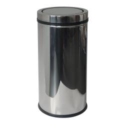 Відро для сміття 45 л, з поворотною кришкою, нержавіюча сталь 515400 Noksi