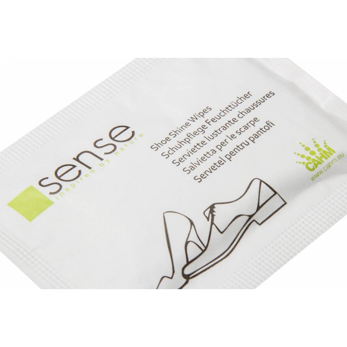 Влажная салфетка для обуви Sense одноразовая 30080 CAHM