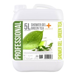 Гель для душа 5 л Professional Green Tea с витамином E 71018 CAHM