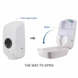 Дозатор сенсорный 1л дезинфицирующего средства, жидкого мыла HS-1806 HSG Дозатор сенсорный 1л дезинфицирующего средства, жидкого мыла HS-1806 HSG