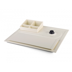 Чайна станція, набір B-H2002 Ivory 1.2л для готелів B-H2002 Ivory HSG 2