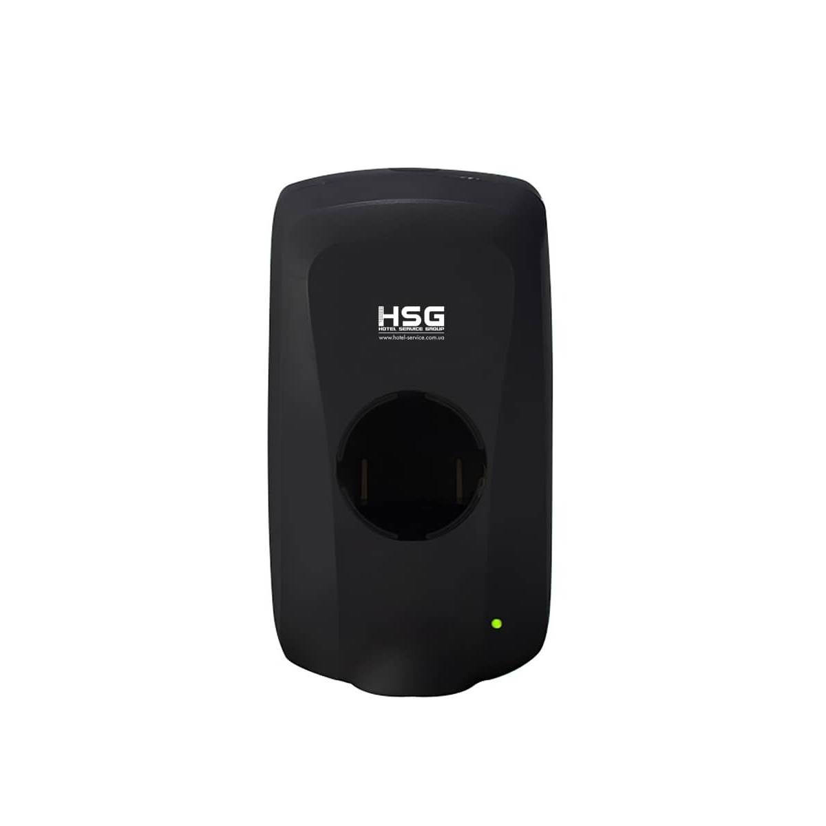 Дозатор сенсорный 1л дезинфицирующего средства и жидкого мыла HS-1806 BLACK HSG