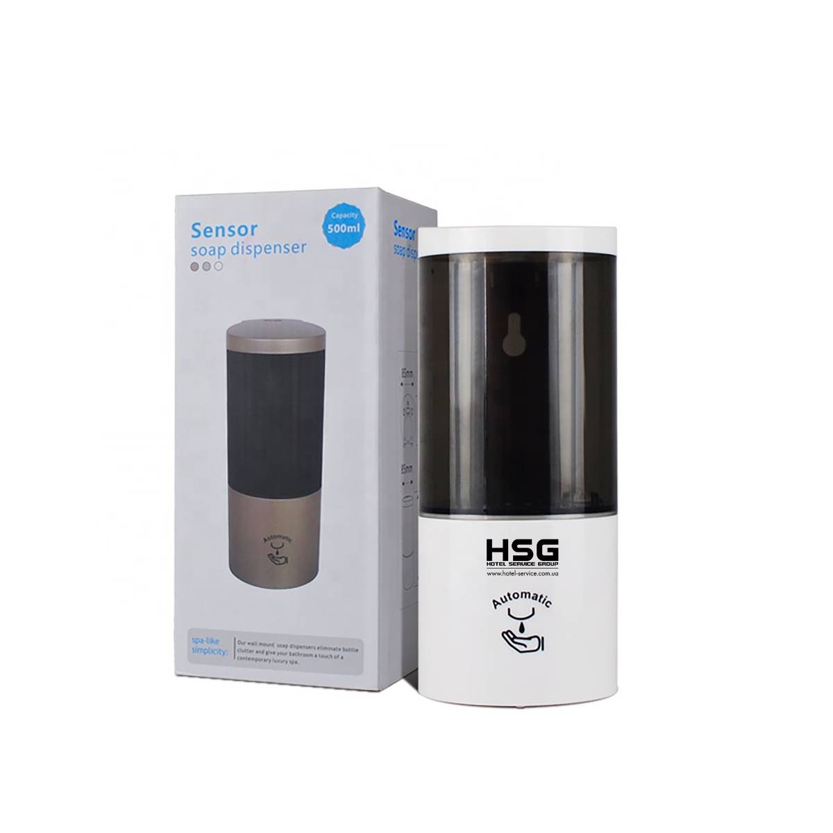 Автоматический дозатор жидкого мыла 0.5л (LK-7501A) LK-7501A HSG