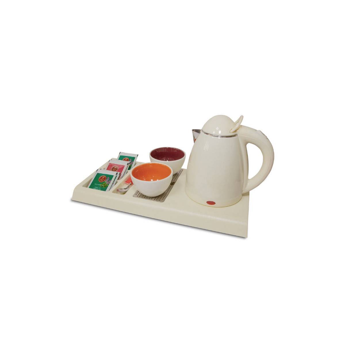 Чайная станция, набор G-H0880S Ivory (0,8 л) для гостиниц G-H0880S Ivory HSG