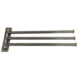 Тримач для рушників потрійний поворотний, нержавіюча сталь 787300 Noksi Тримач для рушників потрійний поворотний, нержавіюча сталь 787300 Noksi