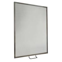 Зеркало поворотное, с ручкой и окантовкой из нержавеющей стали 151300 Noksi