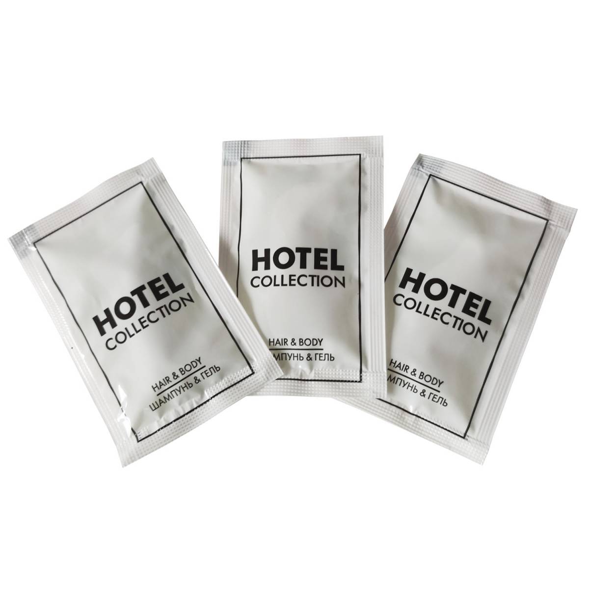 Шампунь&гель 2в1 Hotel Collection 10 мл, одноразовий для готелів HC-HB10 HSG