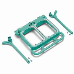 Складной держатель мешка 2*70л для тележек GreenLine (S070340) S070340 TTS
