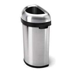Урна відкрита напівкругла 60л BULLET (CW1468) CW1468 Simplehuman Урна відкрита напівкругла 60л BULLET (CW1468) CW1468 Simplehuman