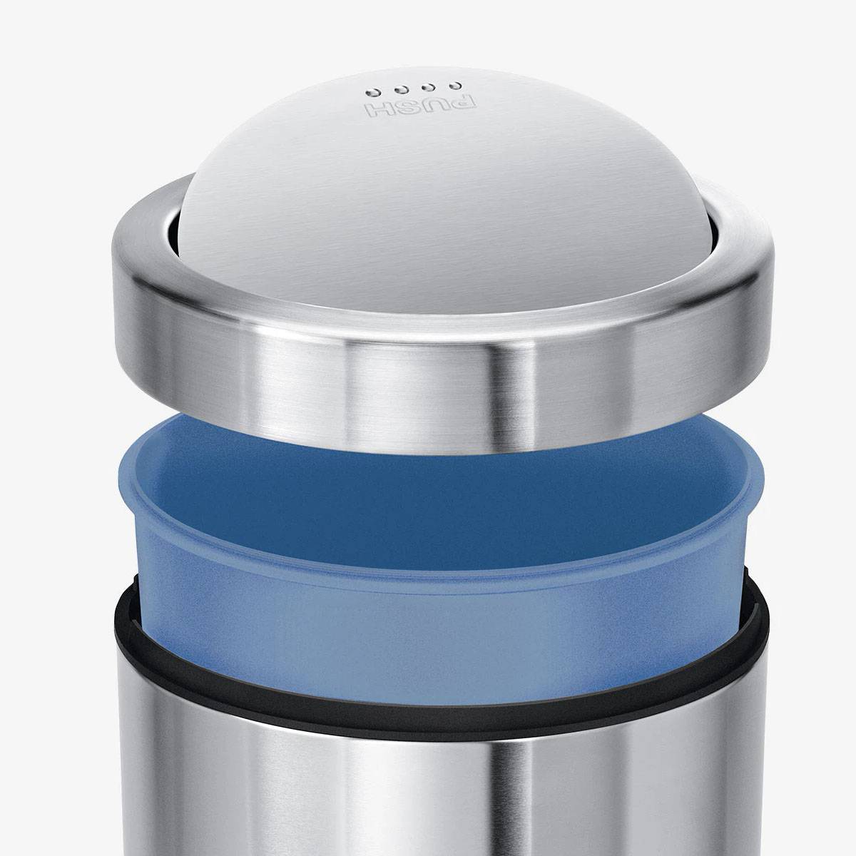 Урна с поворотной крышкой 55л SWING (CW1442) CW1442 Simplehuman