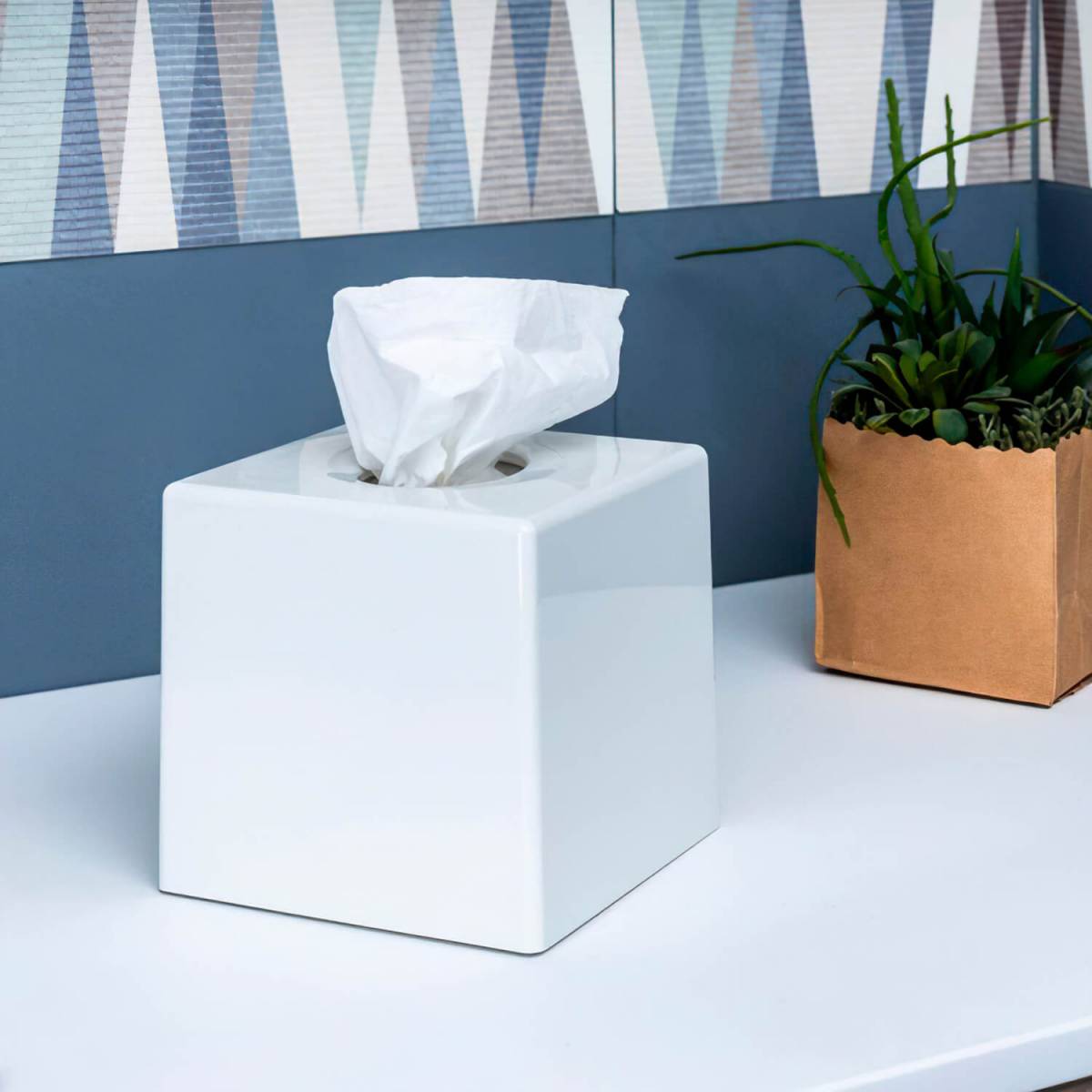 Держатель салфеток косметических Cosmetic Cube (68703) 68703W Packing 90 SRL