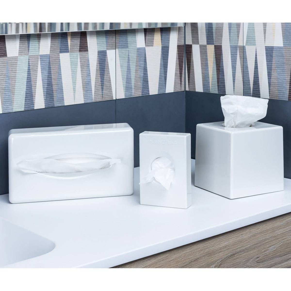 Держатель салфеток косметических Cosmetic Cube (68703) 68703W Packing 90 SRL