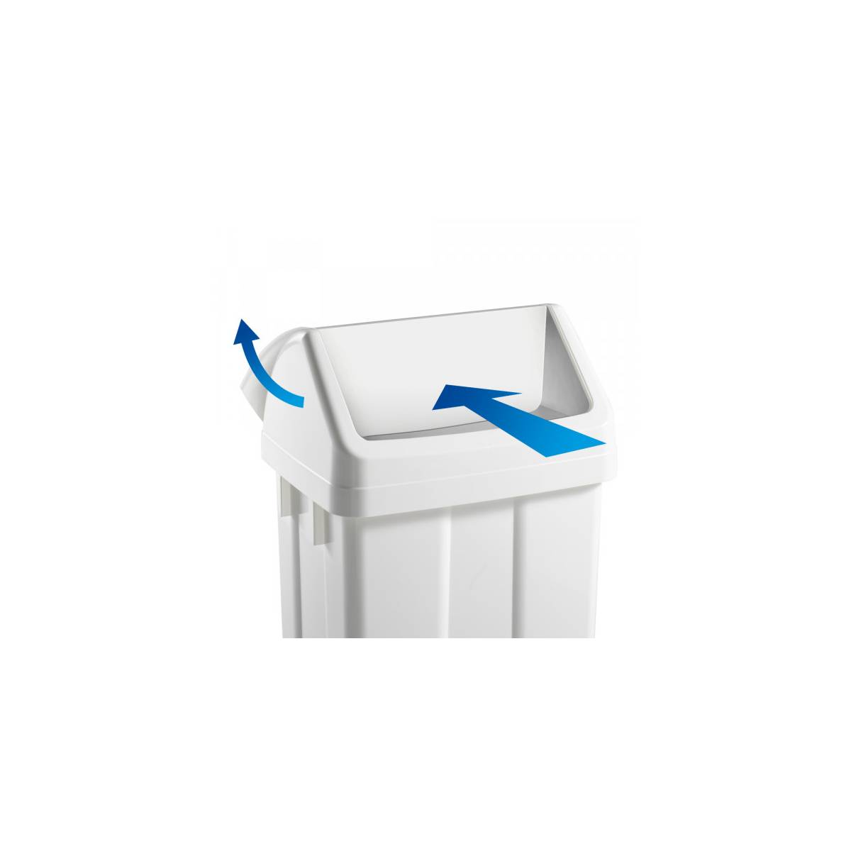 Урна для мусора с поворотной крышкой 50л MAXI 00005065 TTS