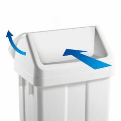 Урна для мусора с поворотной крышкой 50л MAXI 00005065 TTS