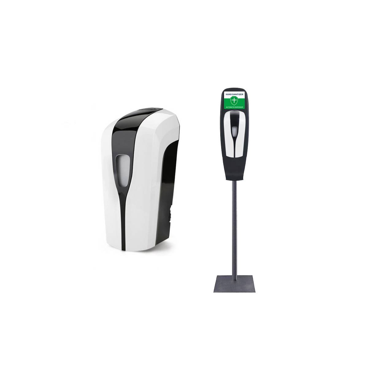 Стійка-тримач автоматичних дозаторів підлогова, сталь і пластик L270xW400xH1500mm FS-01B HSG