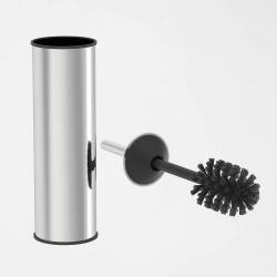 Щетка для унитаза черная, ершик нержавеющая сталь 402400-B Noksi