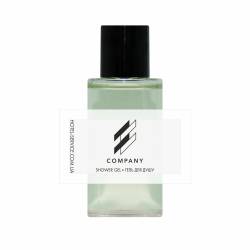 Гель для душа 30 мл с логотипом заказчика на бумажной этикетке HC-SG30LP/B HSG