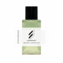 Гель 2в1 для волос и тела 30 мл с логотипом заказчика на бумажной этикетке HC-HB30LP/B HSG