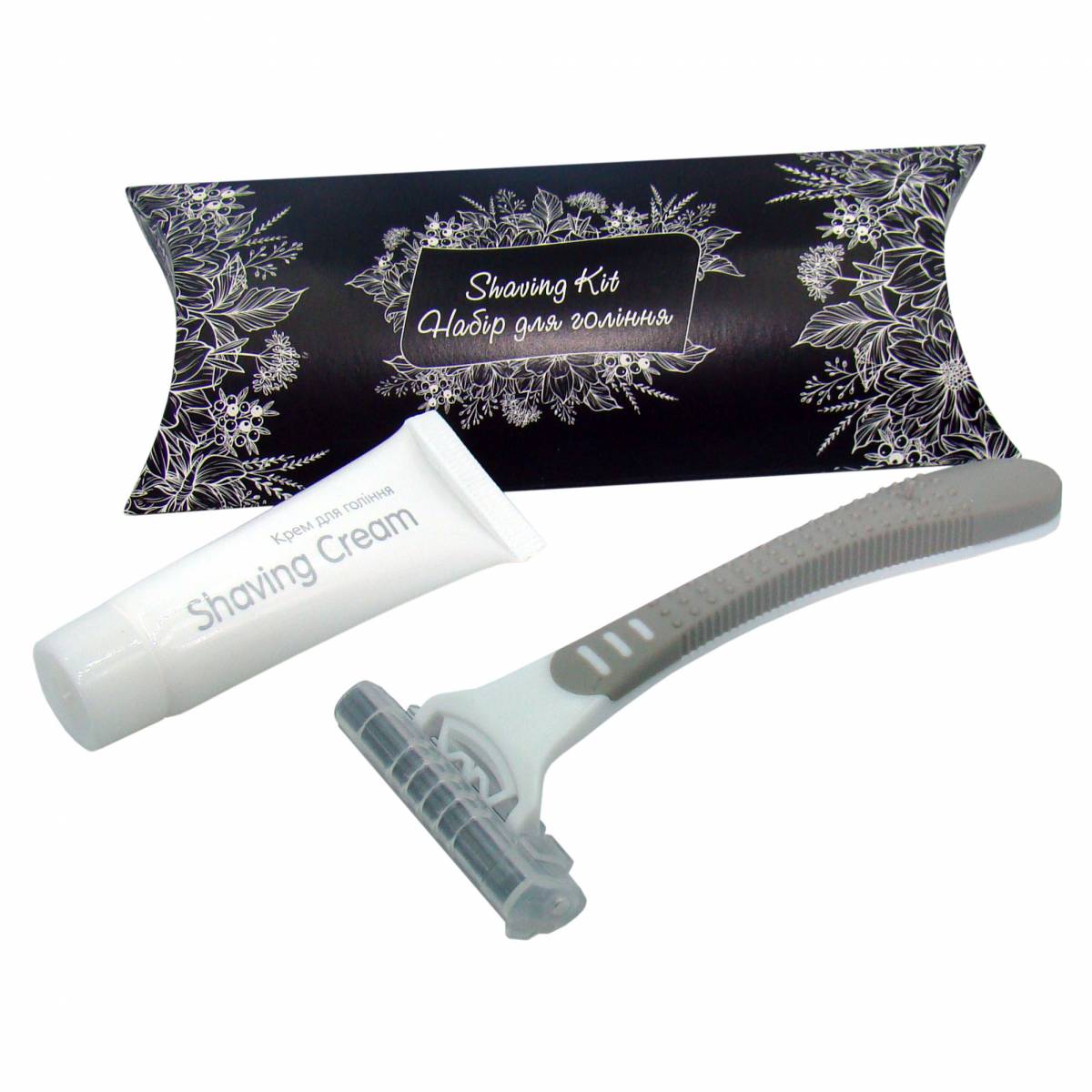 Набор для бритья Black Edition в картонной коробочке C-SK2 Black HSG