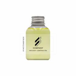 Гель 2в1 для волосся та тіла 30 мл з логотипом на прозорій плівці C-HB30LF HSG