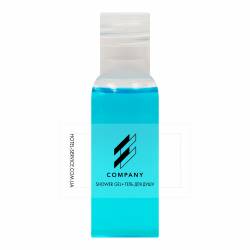 Гель для душу 30 мл з логотипом замовника на прозорій плівці B-SG30LF HSG Гель для душу 30 мл з логотипом замовника на прозорій плівці B-SG30LF HSG