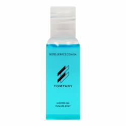 Гель для душу 30 мл з логотипом замовника на прозорій плівці B-SG30LF HSG Гель для душу 30 мл з логотипом замовника на прозорій плівці B-SG30LF HSG