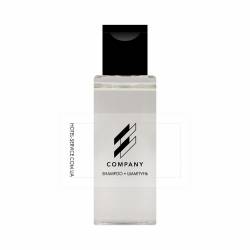 Шампунь 35 мл з логотипом замовника на прозорій плівці A-SH35LF HSG