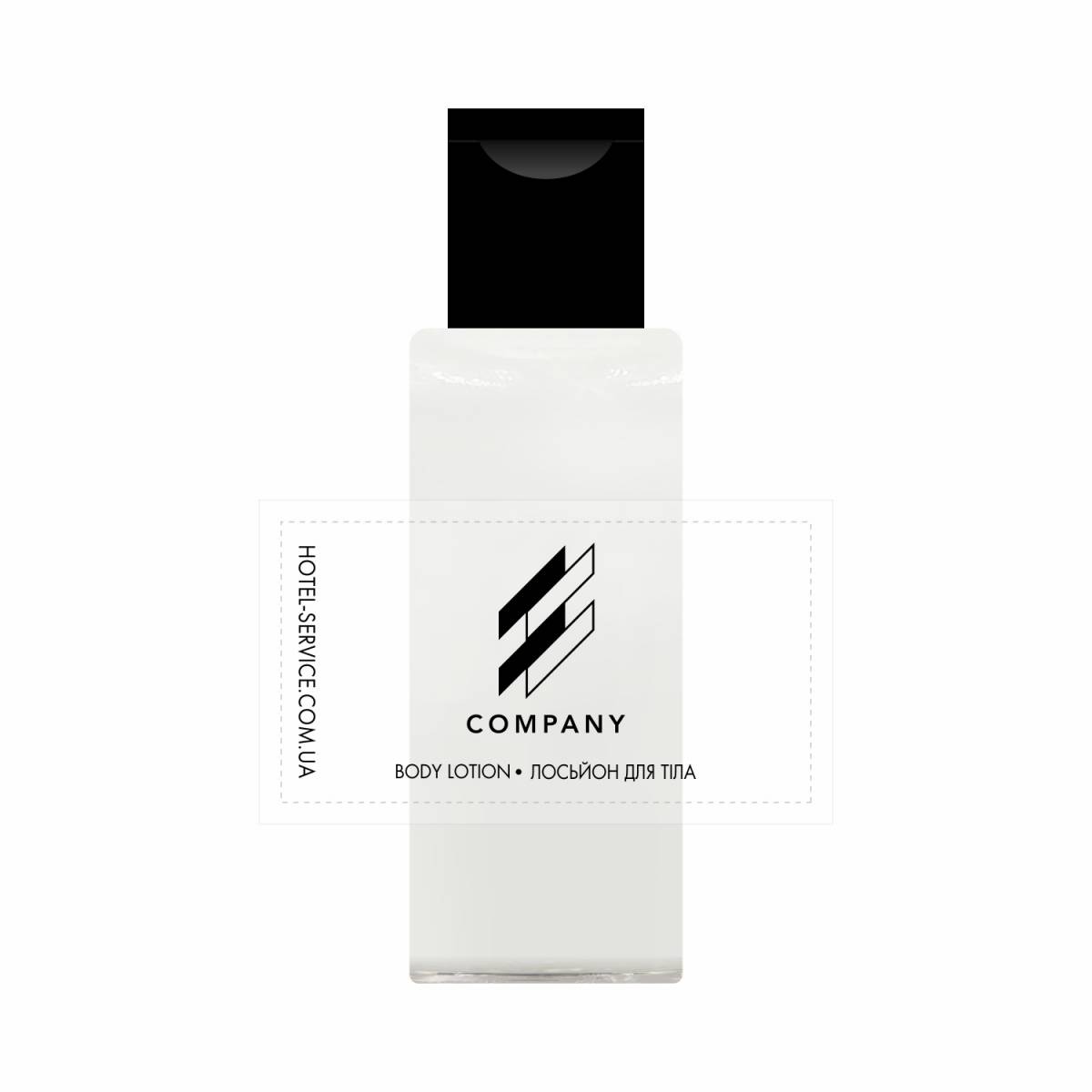 Лосьйон для тіла 35 з логотипом замовника на прозорій плівці A-BL35LF HSG