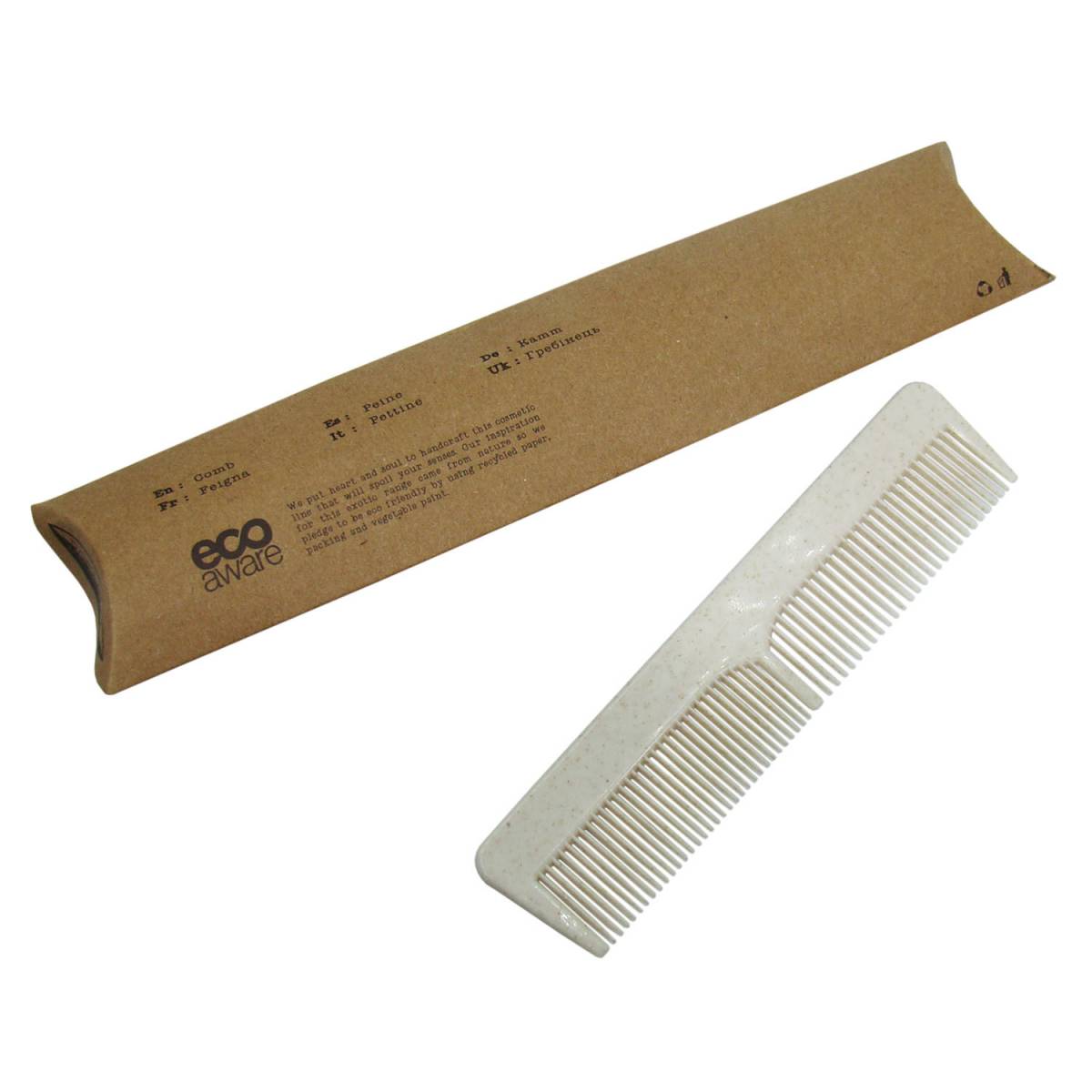 Расческа Botanika 12,7 см в крафтовой упаковке BK-C12 HSG