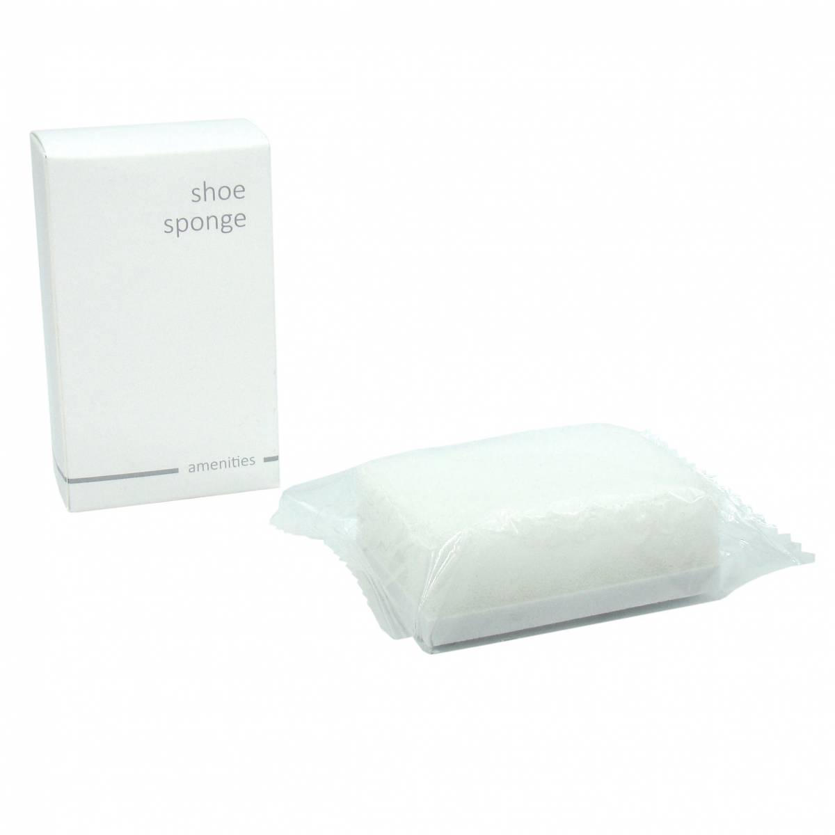 Губка для взуття в п/е та картонній коробці B-SS HSG