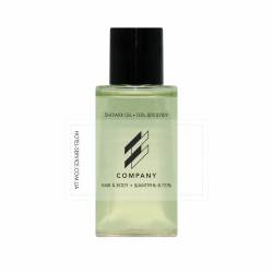 Гель 2в1 для волос и тела 30 мл с логотипом заказчика на прозрачной пленке HC-HB30LF/B HSG Гель 2в1 для волос и тела 30 мл с логотипом заказчика на прозрачной пленке HC-HB30LF/B HSG