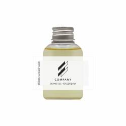 Гель для душу 30 мл з логотипом на паперовій етикетці C-SG30LP HSG