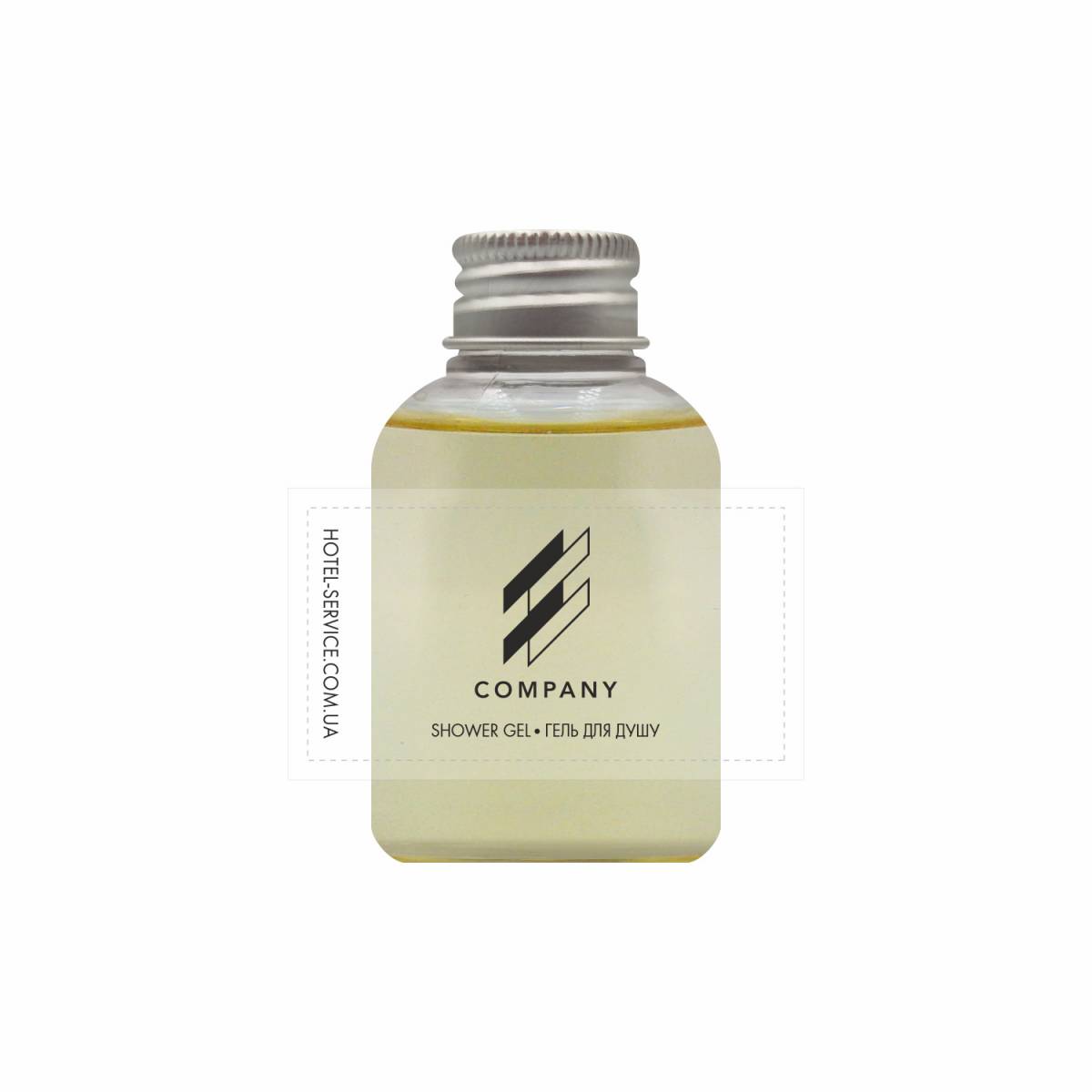 Гель для душа 30 мл с логотипом на прозрачной пленке C-SG30LF HSG