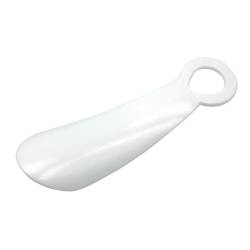 Ріжок, лопатка, ложка для взуття 14 см біла SP14W HSG