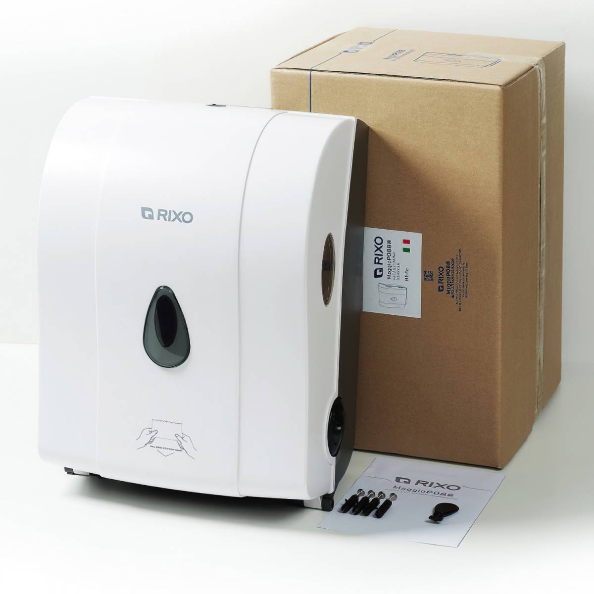 Диспенсер бумажных полотенец полуавтоматический Rixo Maggio P088W P088W Rixo