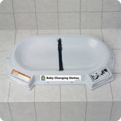 Пеленальний столик настільний (KB112-01CT-INB) KB112-01CT-INB Bobrick