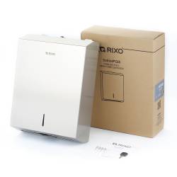 Диспенсер бумажных полотенец из нержавеющей стали Rixo Solido P133 P133 Rixo Диспенсер бумажных полотенец из нержавеющей стали Rixo Solido P133 P133 Rixo