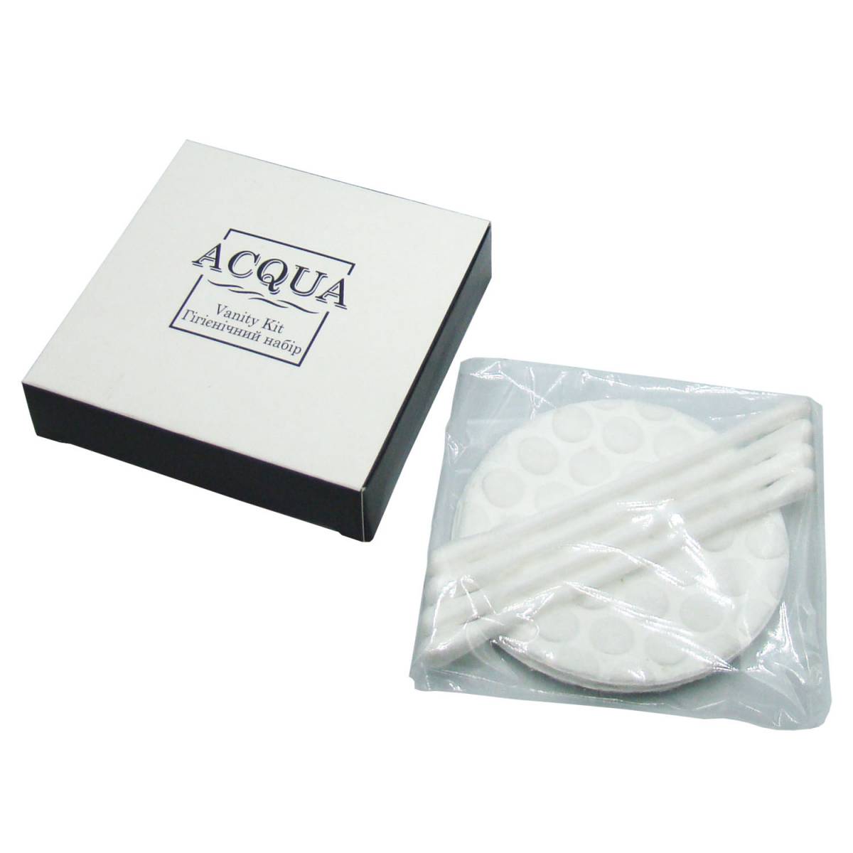 Косметичний набір ACQUA для готелів, в картонній коробочці Q-VK HSG